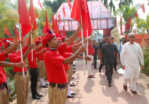 CPI-M's planned policy is to paralyze the State employees with the backing of boot-licker employees' organ